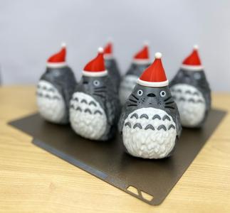Totoro in a Santa Hat