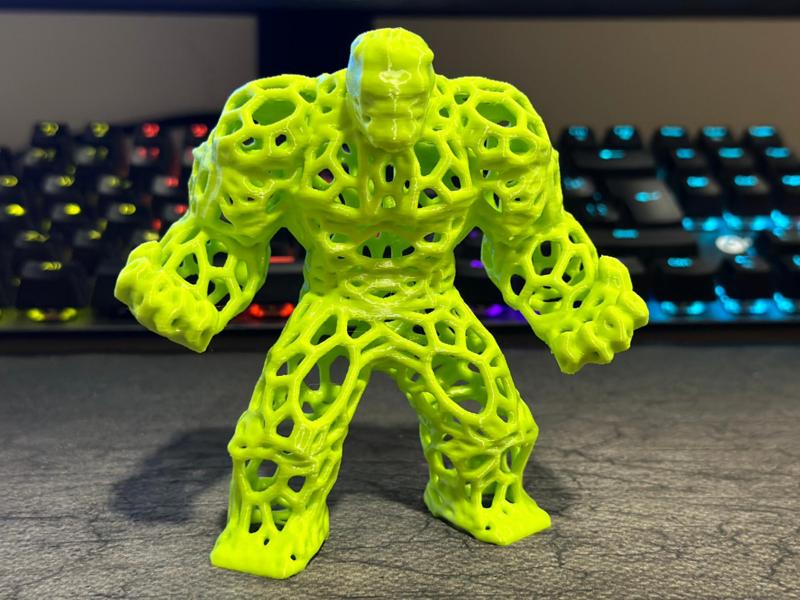 Hulk beautiful voronoi model