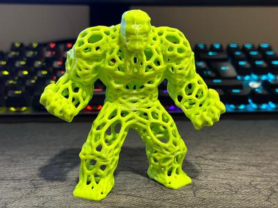 Hulk beautiful voronoi model