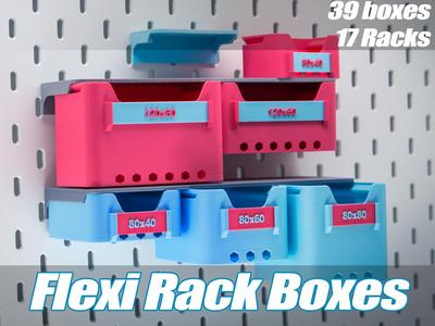 Flexi Rack Boxes skadis