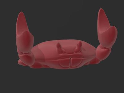 Crab Pen/Pencil Holder, No Supports