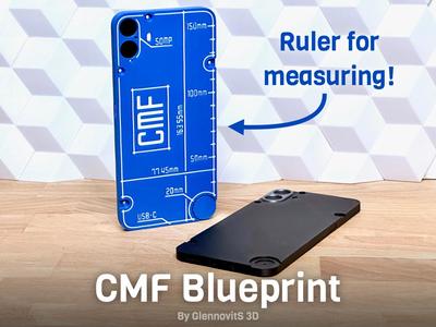 CMF Blueprint Case (incl. ruler for measuring!)