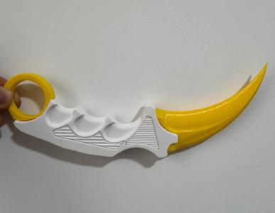 CS: Karambit Knife can be printed in multiple colors