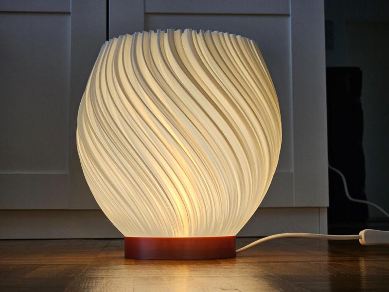 Lamp Pellucid Sweep 25cm (IKEA Fado Base, E14)
