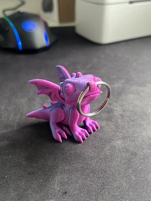 CUTE DRAGON KEYCHAIN