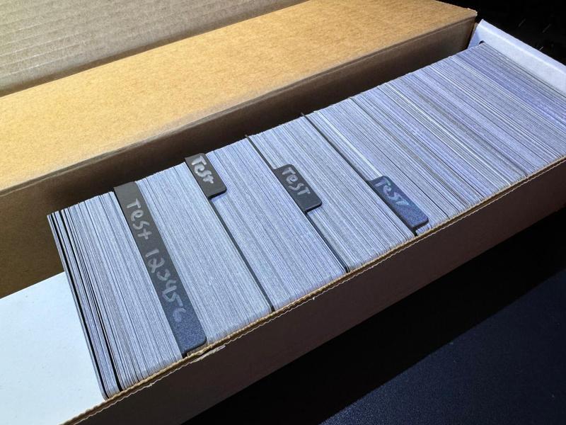 TCG Card Divider/Separator (MTG/Pokemon/YGO/Etc)