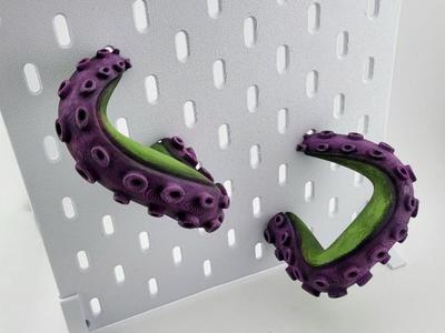 ikea skadis tentacle decoration