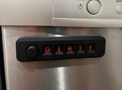 Dishwasher sign - Clean / Dirty