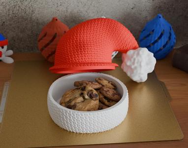 Santa Claus Hat Box