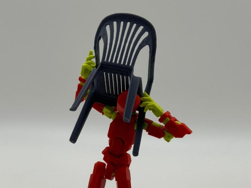 DUMMY13'S PLASTIC CHAIR