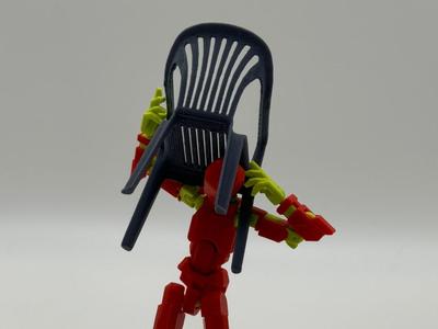 DUMMY13'S PLASTIC CHAIR