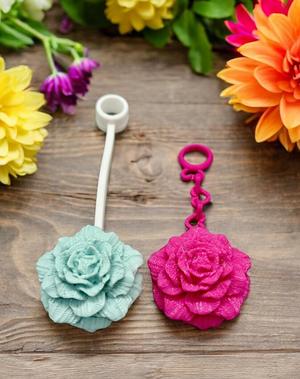-NEW VERSION- Peony Straw Topper 8.5mm Straws