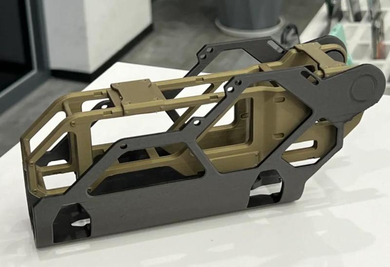 Cyberpunk-style Hard Surface Articulated Hollow Structure-Movable Joints