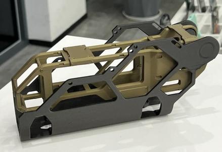 Cyberpunk-style Hard Surface Articulated Hollow Structure-Movable Joints
