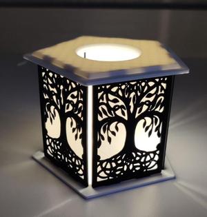 Life tree LED lamp - table decoration