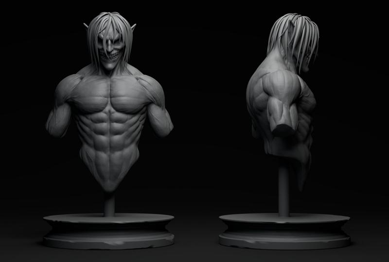 Attack Titan 3D STL File