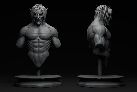 Attack Titan 3D STL File