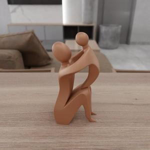 3D Mother and Child Decor Stl with 3D Stl Files for Mother's Day & 3D Prints, Mother's Day Gift, 3D Printed Decor, Gift for Mother, Stl File