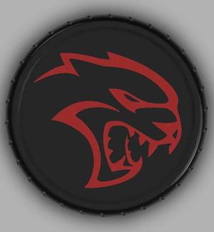 Hellcat Cupholder Coaster   