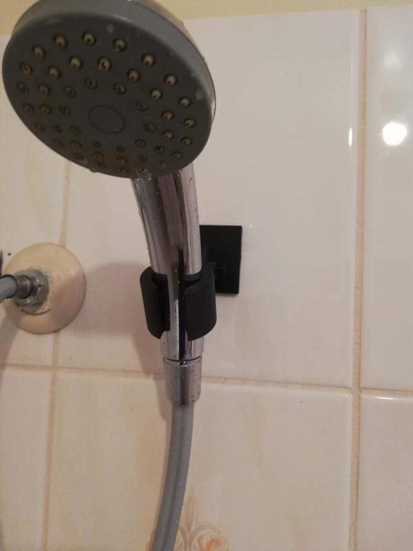 adjustable shower head holder
