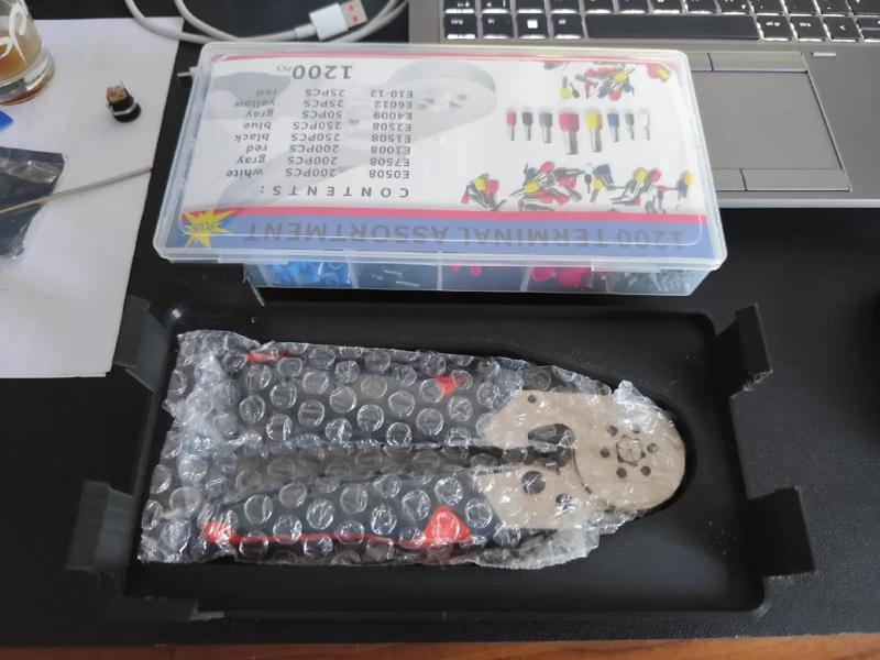 Crimper Box for Terminal assortment Box 205x105mm   