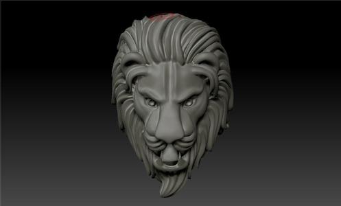 LION RING indu