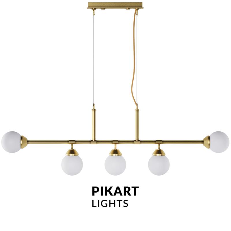 Double join lamp, SKU. 6285 by Pikartlights