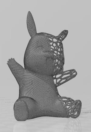 Pikachu Voronoi