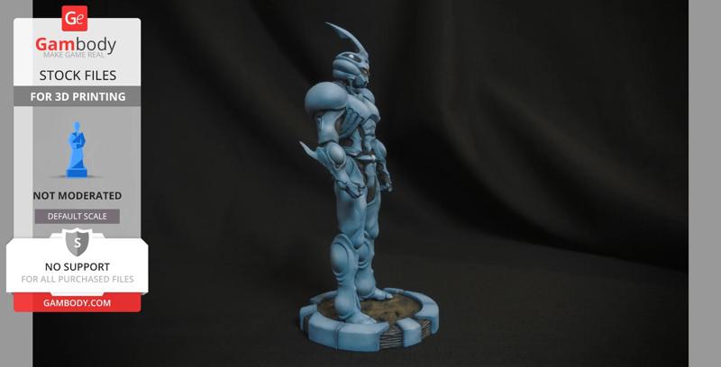 Guyver 3D Printing Figurine