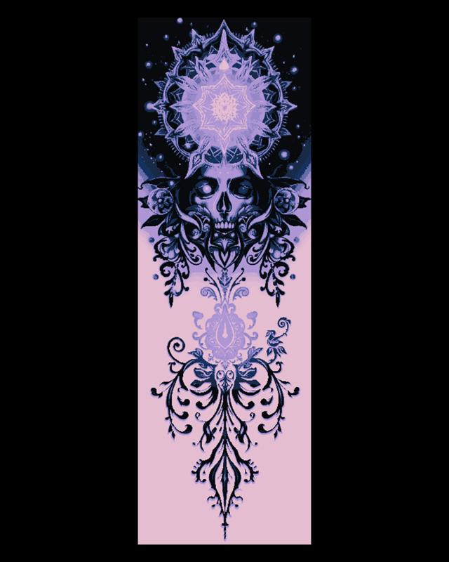Fantasy Designs - Life and death intertwined - Set of Bookmarks 