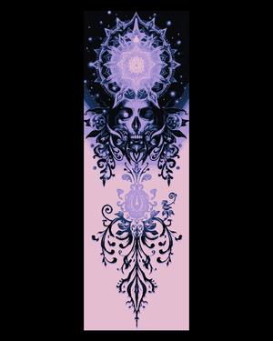 Fantasy Designs - Life and death intertwined - Set of Bookmarks 