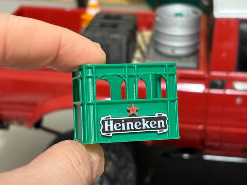 Beer Crate Heineken for 1/10 Scale RC Models