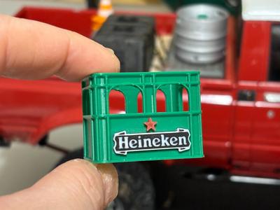 Beer Crate Heineken for 1/10 Scale RC Models