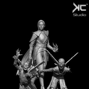 NightSisters Diorama - Jedi  Fallen Order Fanart