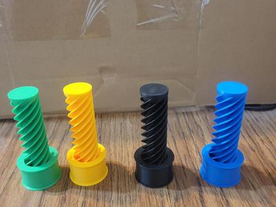 print in place spiral fidget