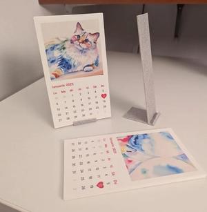 Minimalist desk display stand   