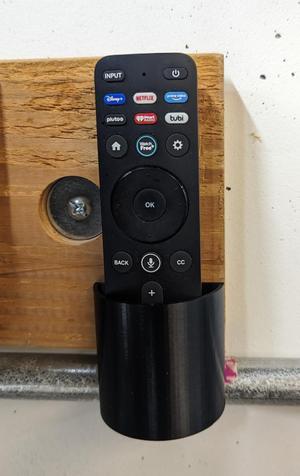 Vizio & Smart TV Remote Holder - Wall Mounted - Screw