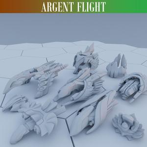 Twilight Imperium Ships Argent Flight 3D print models