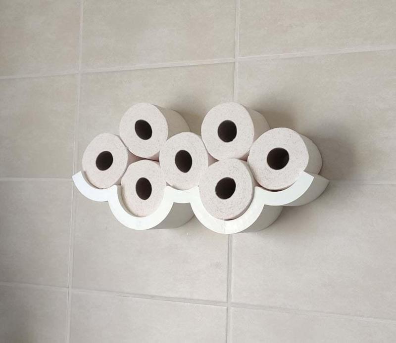 Cloud Storage Toilet Paper Holder