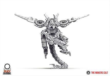 Iron Hive - Iron Lord - pack2 SkyLord and PsyLord