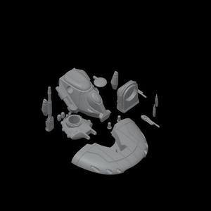 1:48 Scale Floating AAT Tank - 3D Print Files
