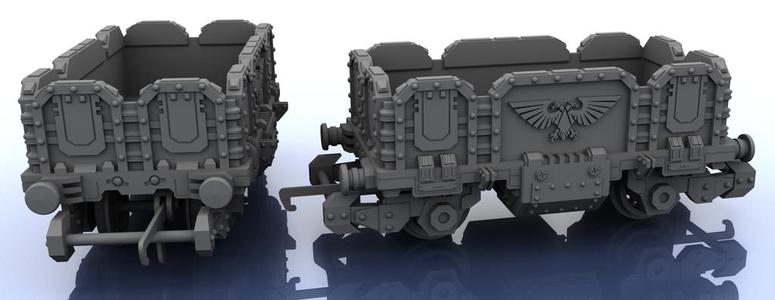 OO Train - Warhammer Style - Mid Height Hopper