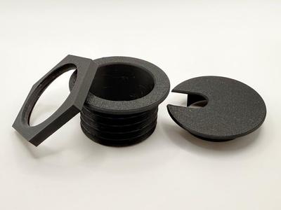Locking Cable Desk Grommet