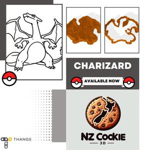 Pokemon Cookie Cutter - Charizard