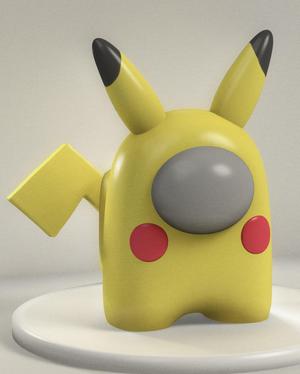 Pikachu - Among Us