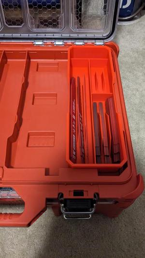 Reciprocating Saw Blade Holder For Packout