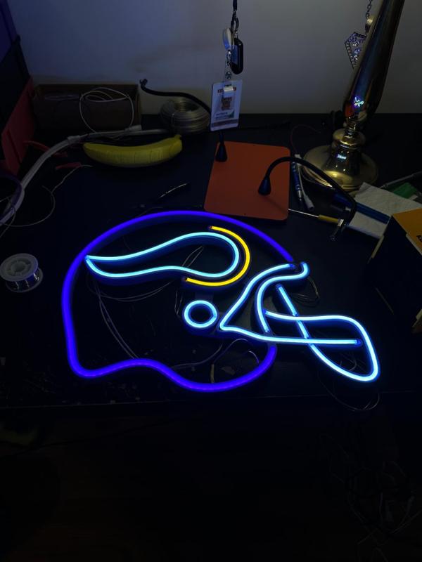 Minnesota Vikings Neon LED Sign