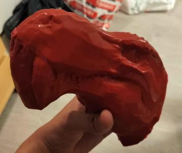 Gorgonops head statue support free