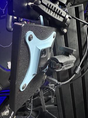 VESA 100 to AMPS Plate for Ball "B" Mounts