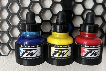 HSW Honeycomb Daler-Rowney Ink Pot & Bottle shelves 43/44 mm